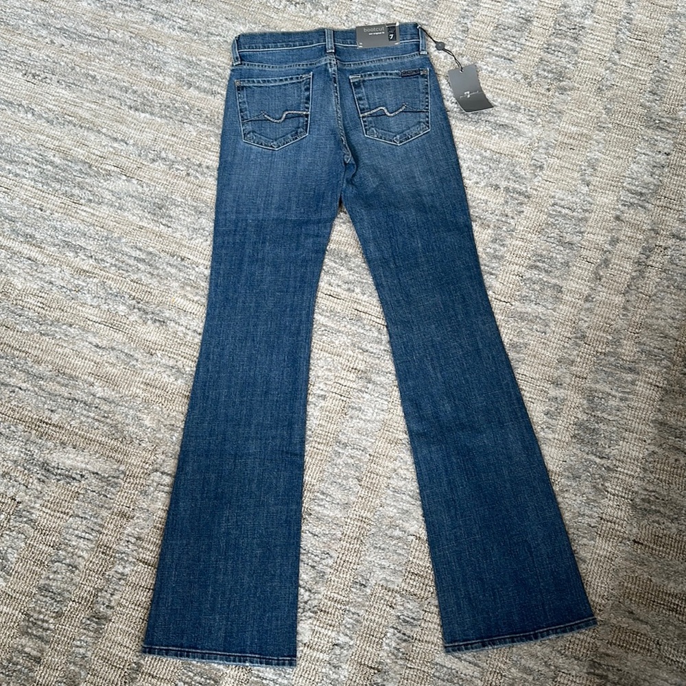 7 For All Mankind Bootcut Jeans. Size 24. NWT